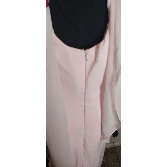 Ncgowns Sheath Column Tea-Length Short Dress Size 8 Pink - Picture 6 of 6